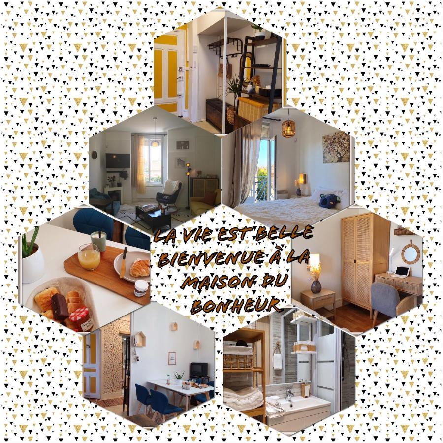 Maison Du Bonheur L Art De Vivre A La Francaise Logement Entier Avec Parking Sainte-Savine Экстерьер фото